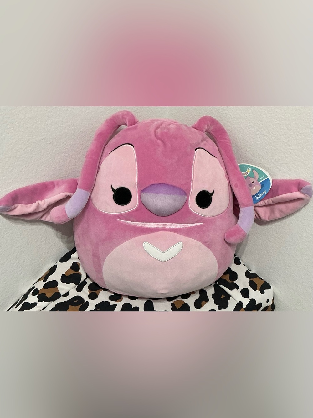 SQUISHMALLOWS ✖️ DISNEY PINK STITCH PLUSH PILLOW TOY